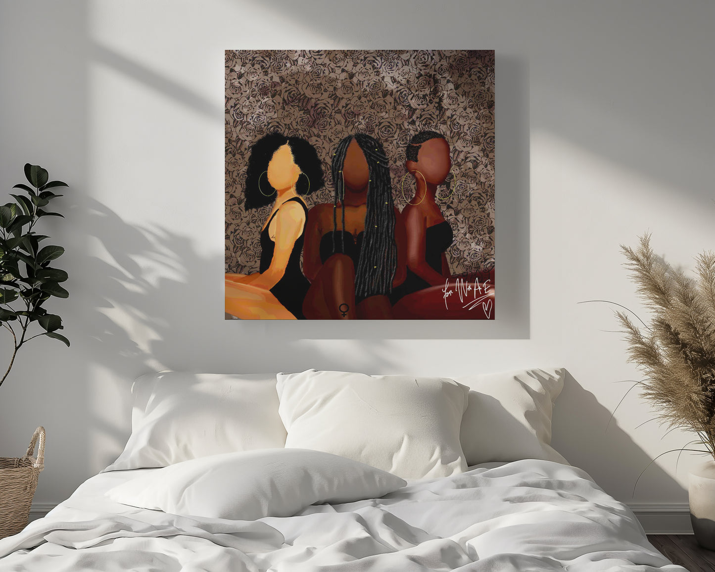 Natural Trinity canvas print