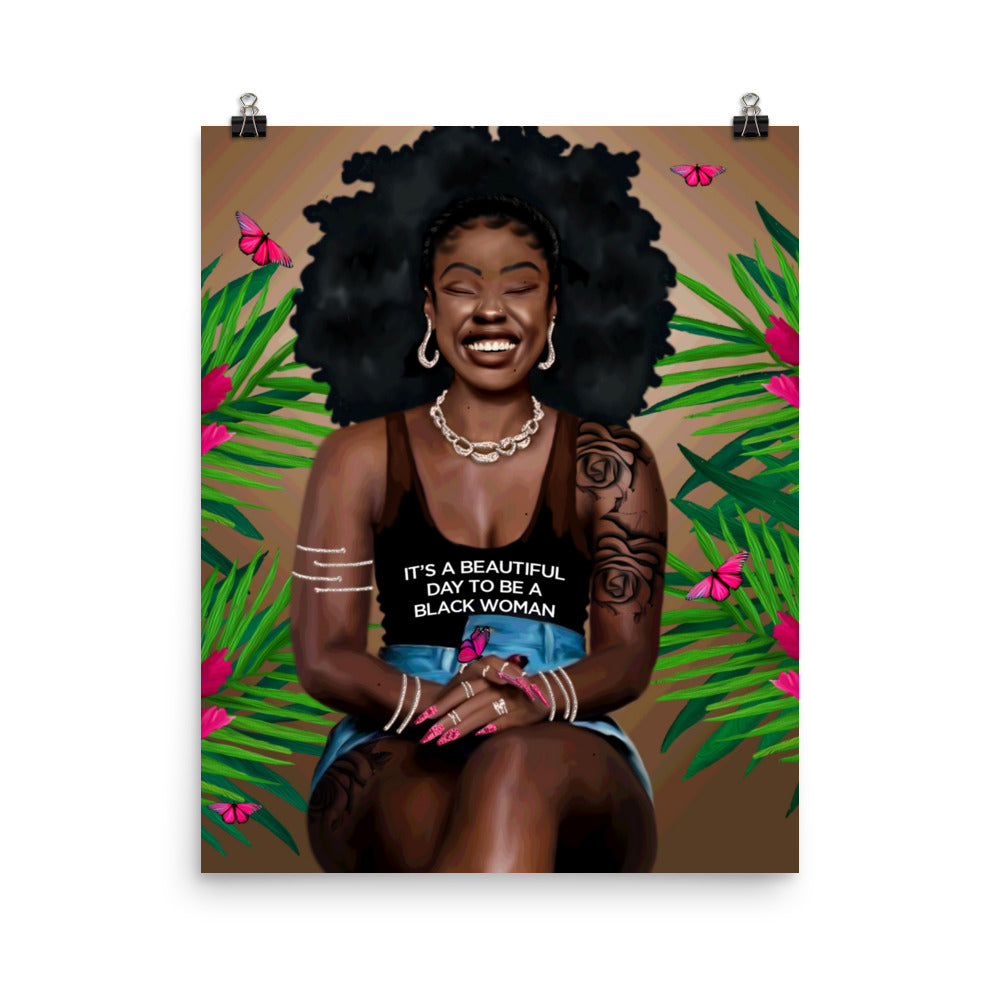 Beautiful Day poster print