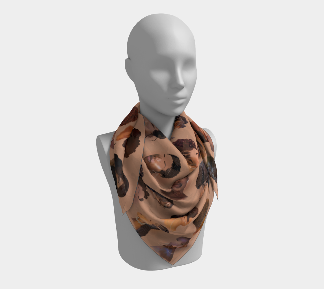 Black Girl Hair Scarf