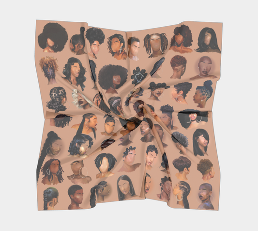 Black Girl Hair Scarf