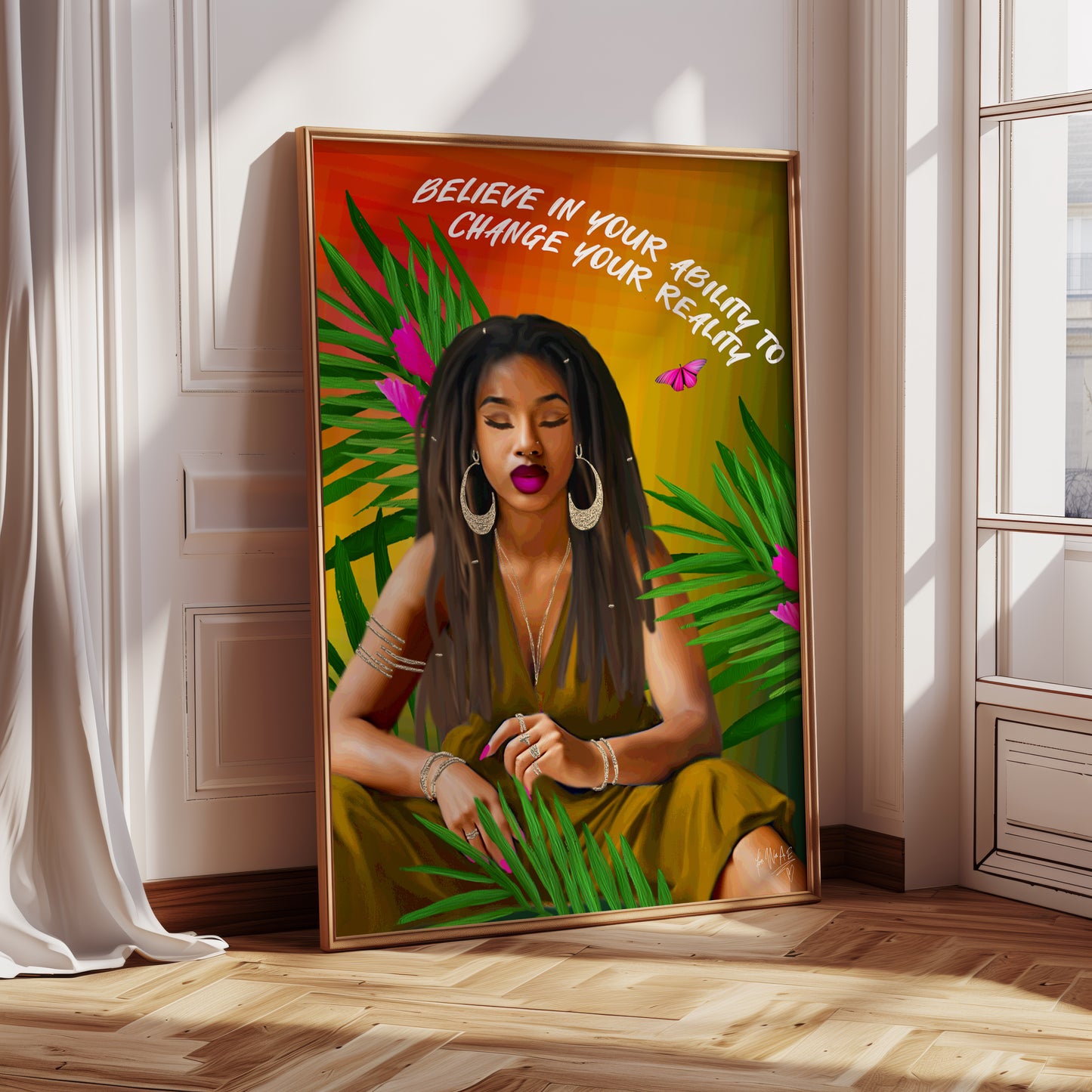 Reality poster print