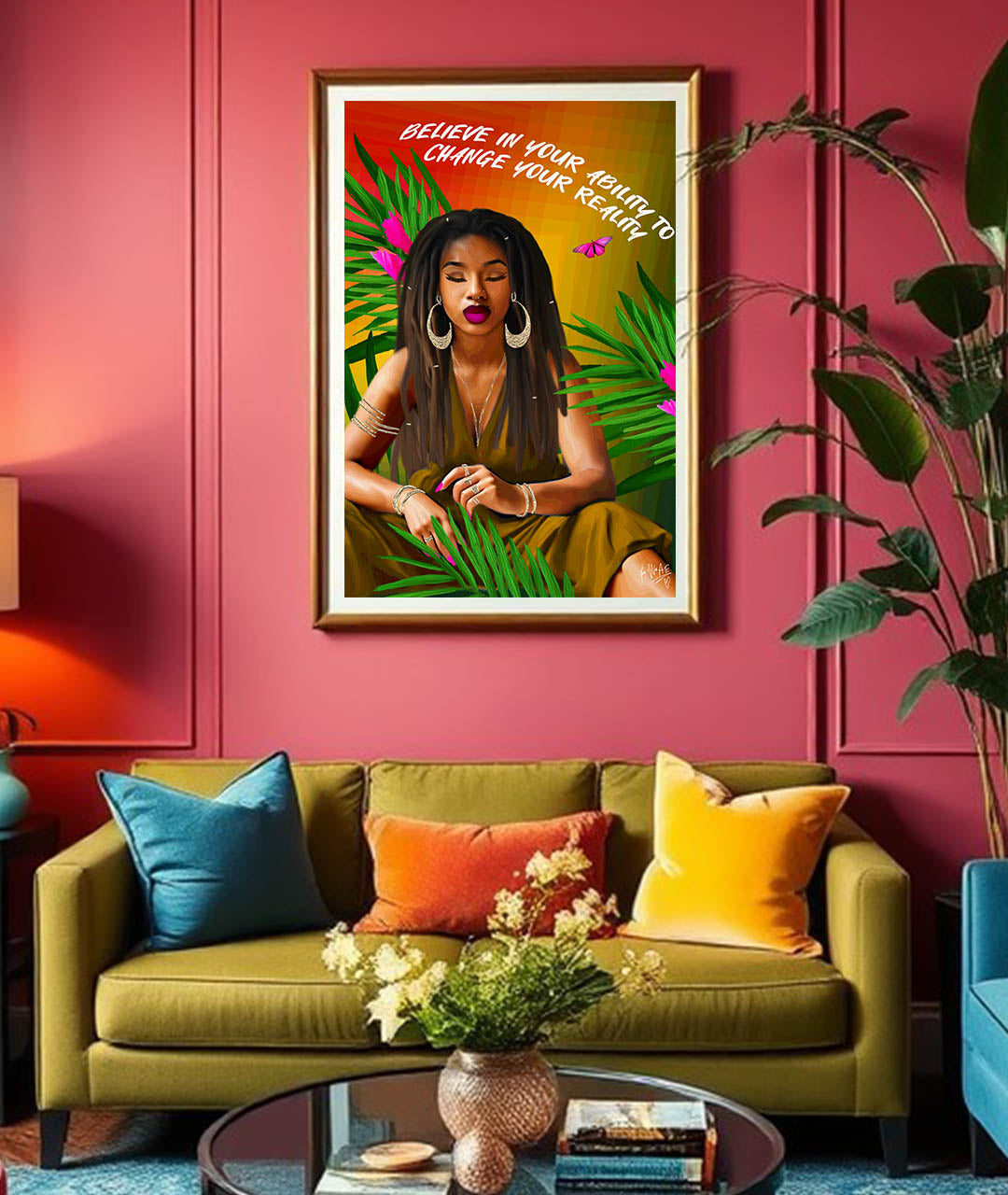 Reality poster print
