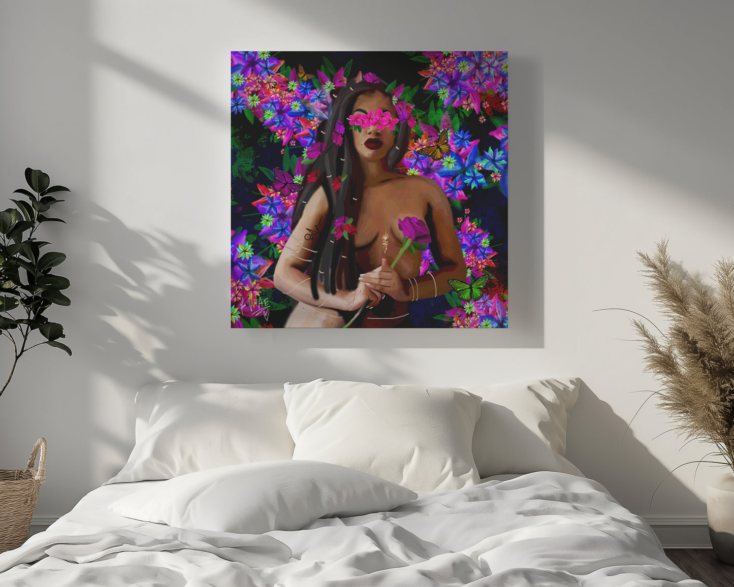 Nebula Soul canvas print