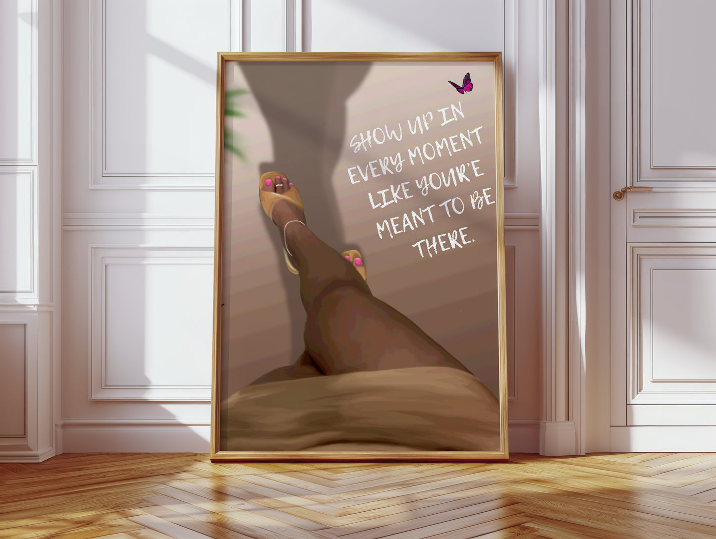 Show up Poster Print