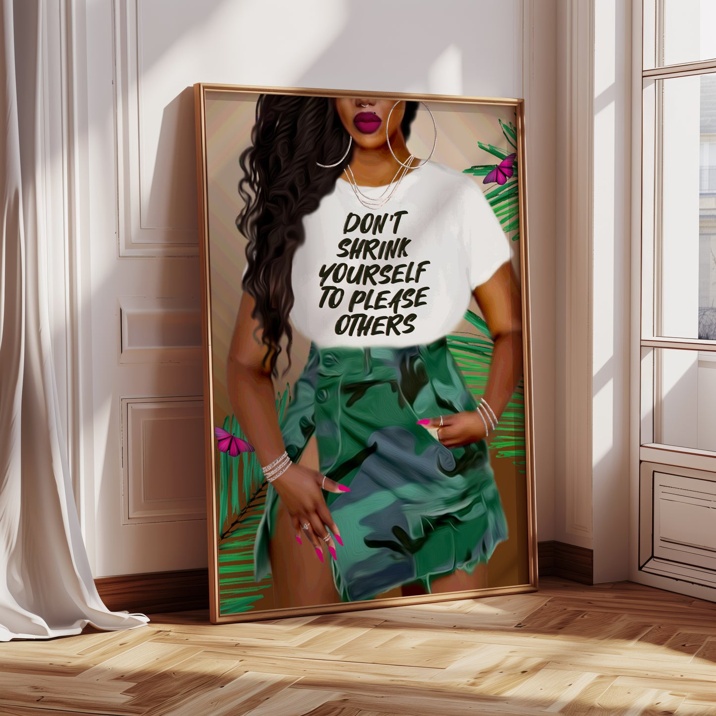 Shrink poster print