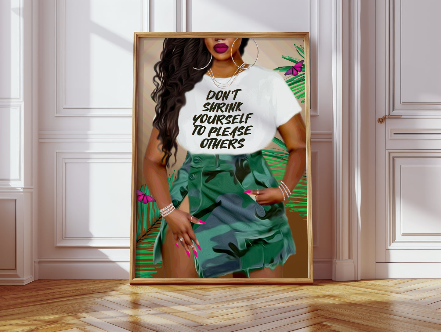 Shrink poster print
