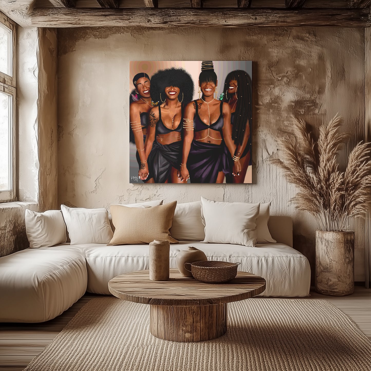 Sismance canvas print