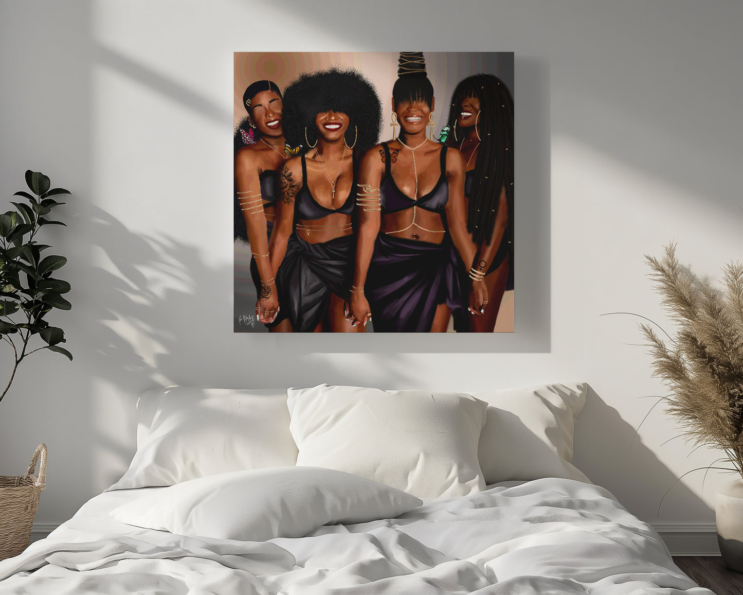 Sismance canvas print