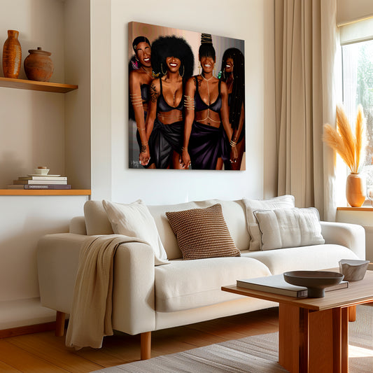 Sismance canvas print