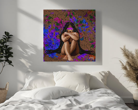 Violet Reverie canvas print