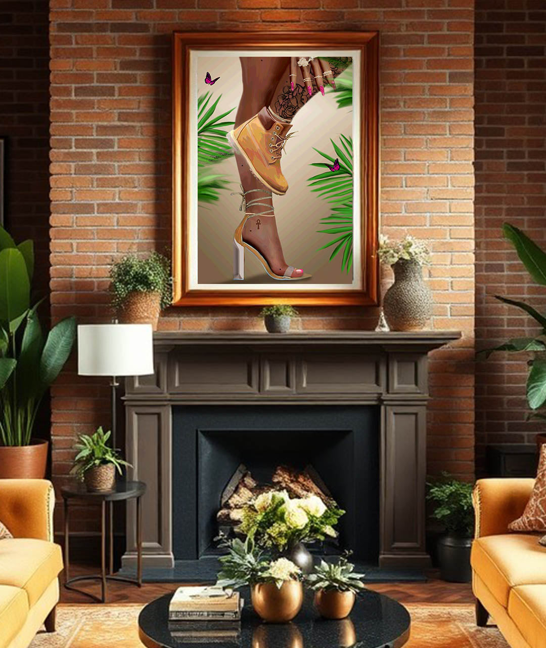 Smooth poster print