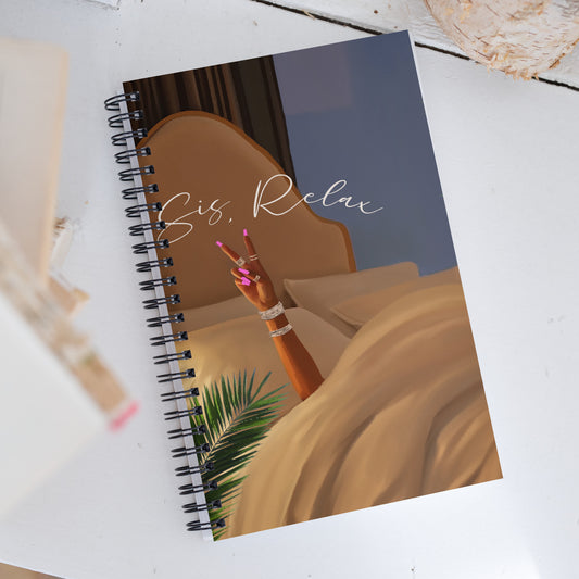 Sis relax spiral notebook