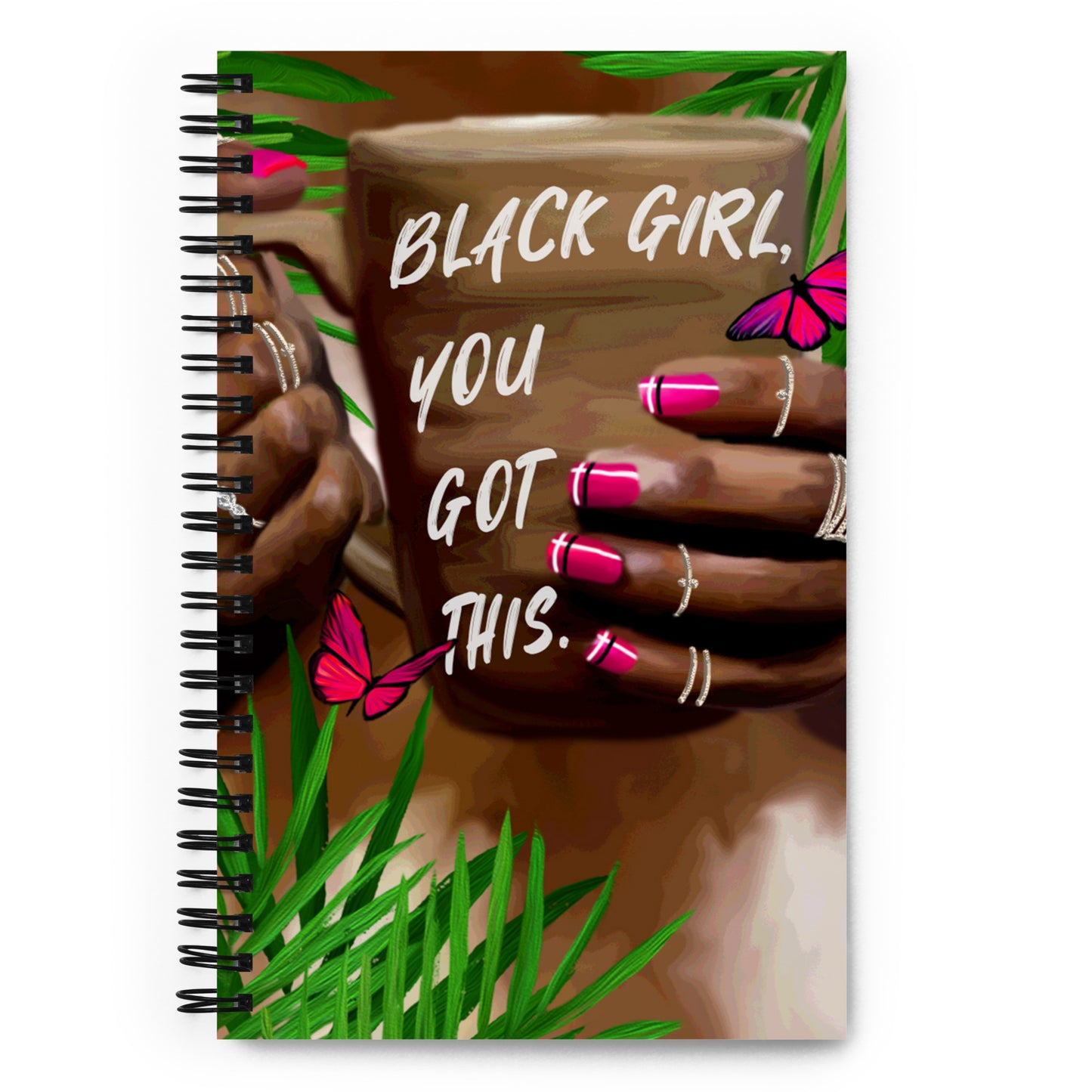 Good morning spiral notebook