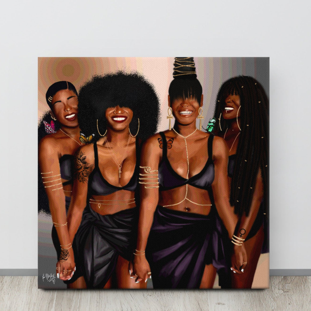 Sismance canvas print