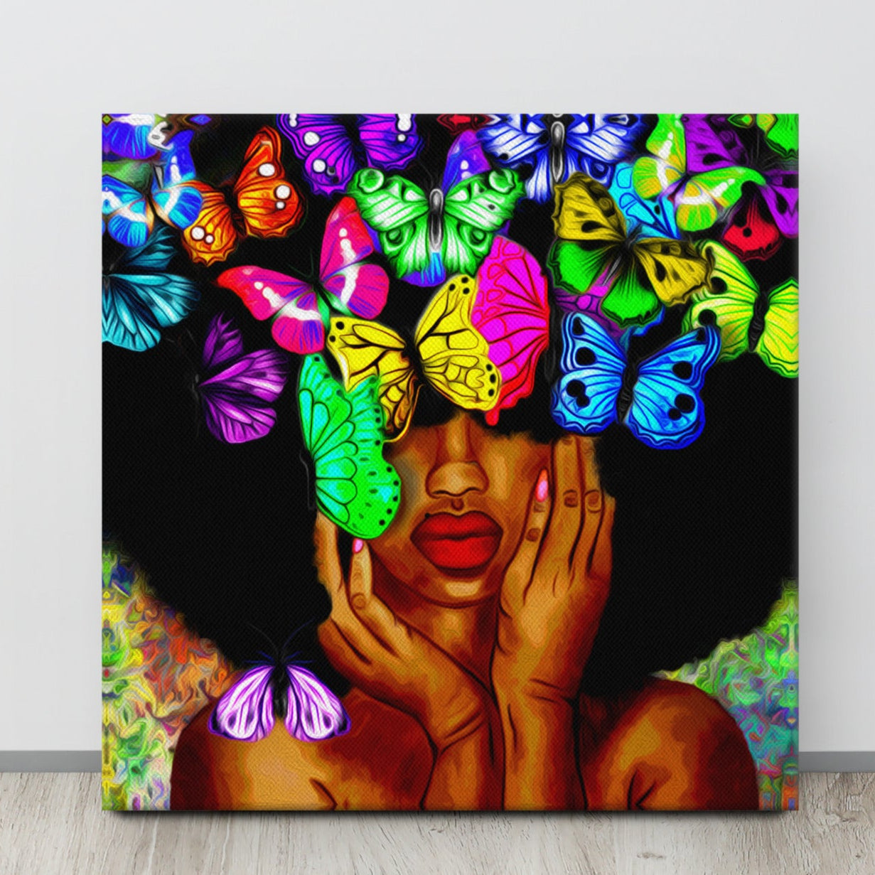 The original Lady Free canvas print