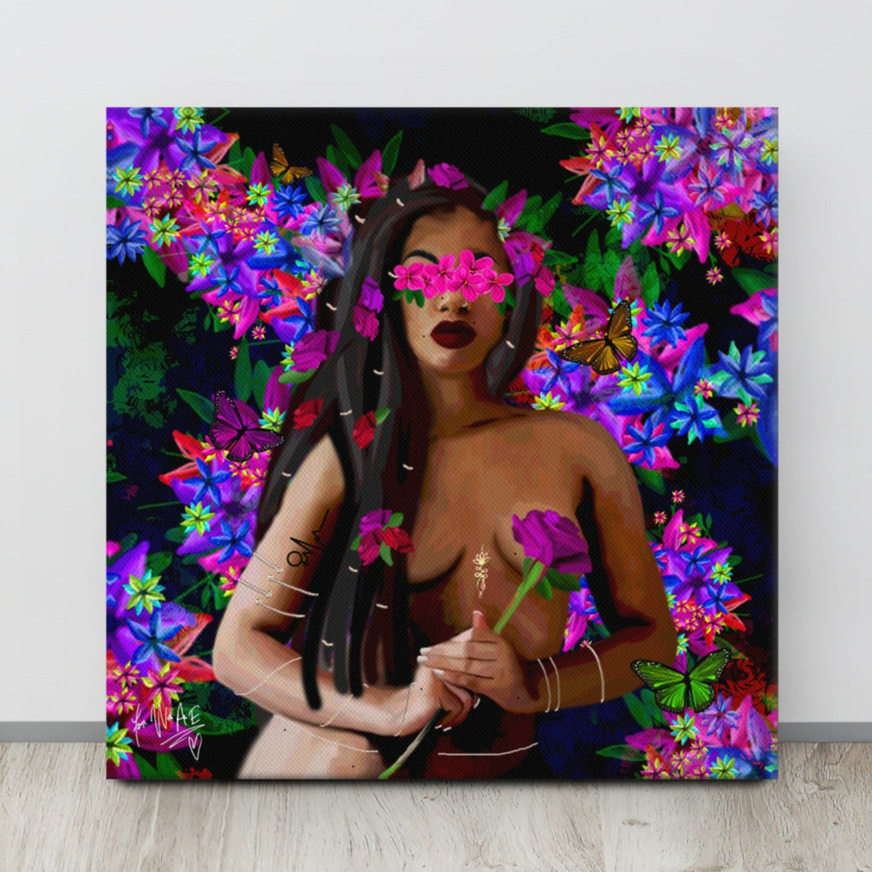 Nebula Soul canvas print