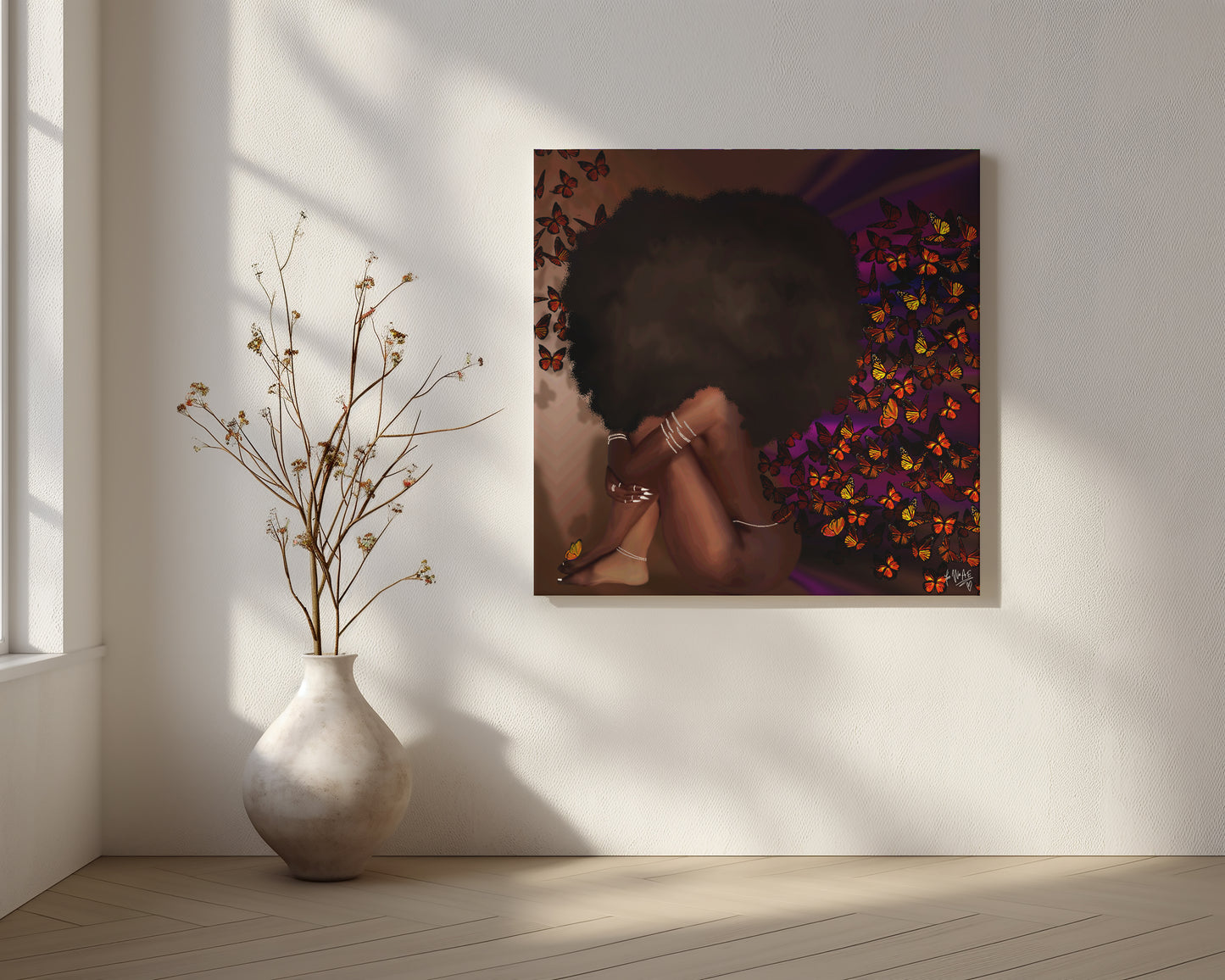 Unbound canvas print