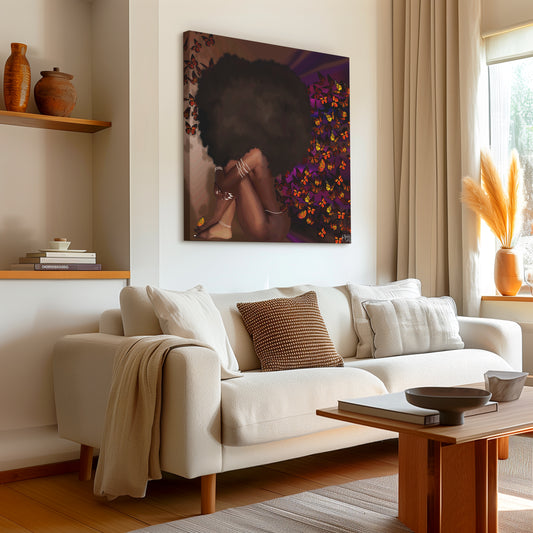 Unbound canvas print