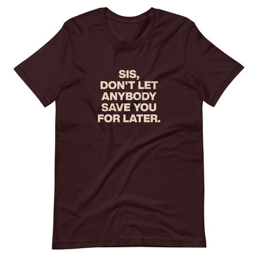 Don't let tee