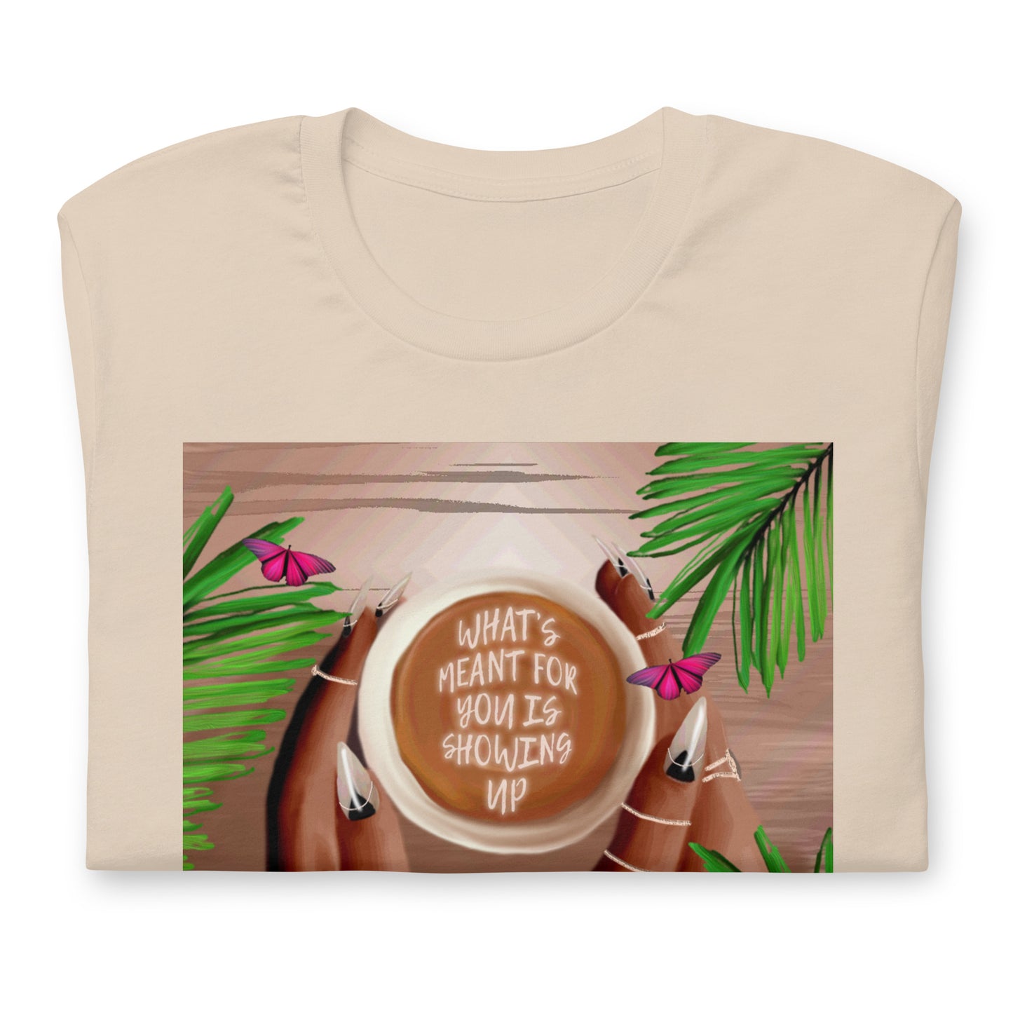 Showing Up tee