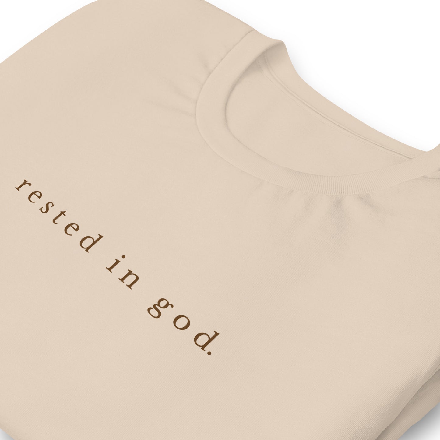 Rested in God tee