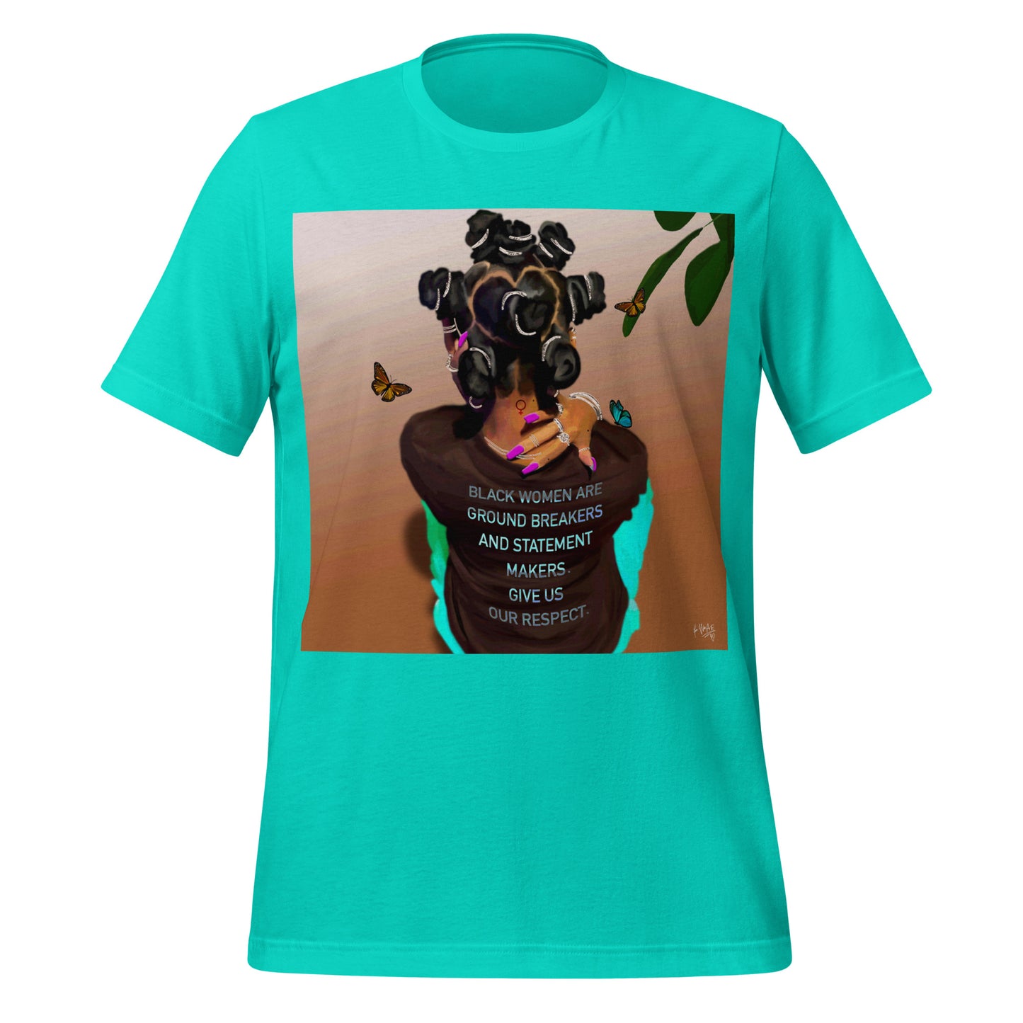 Give flowers tee