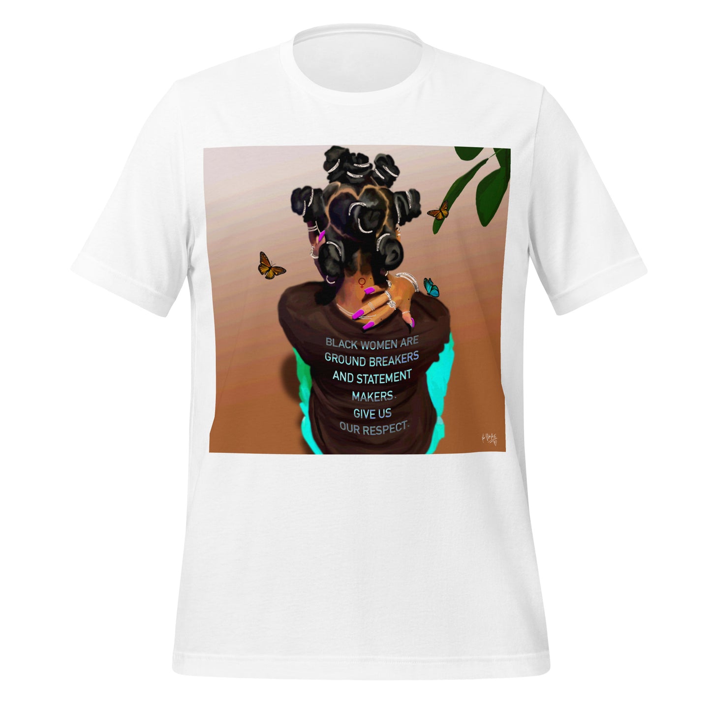 Give flowers tee