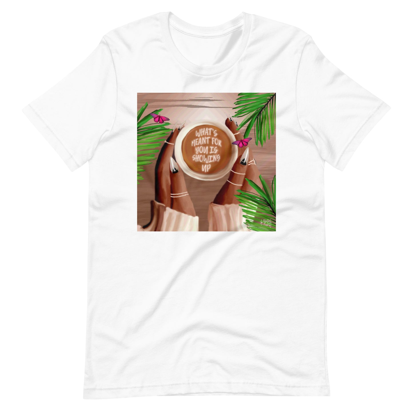 Showing Up tee
