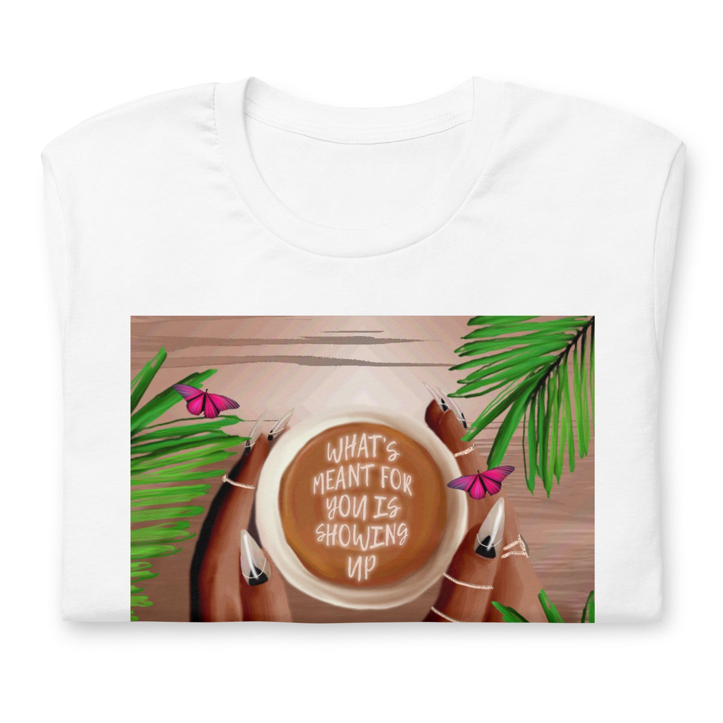 Showing Up tee