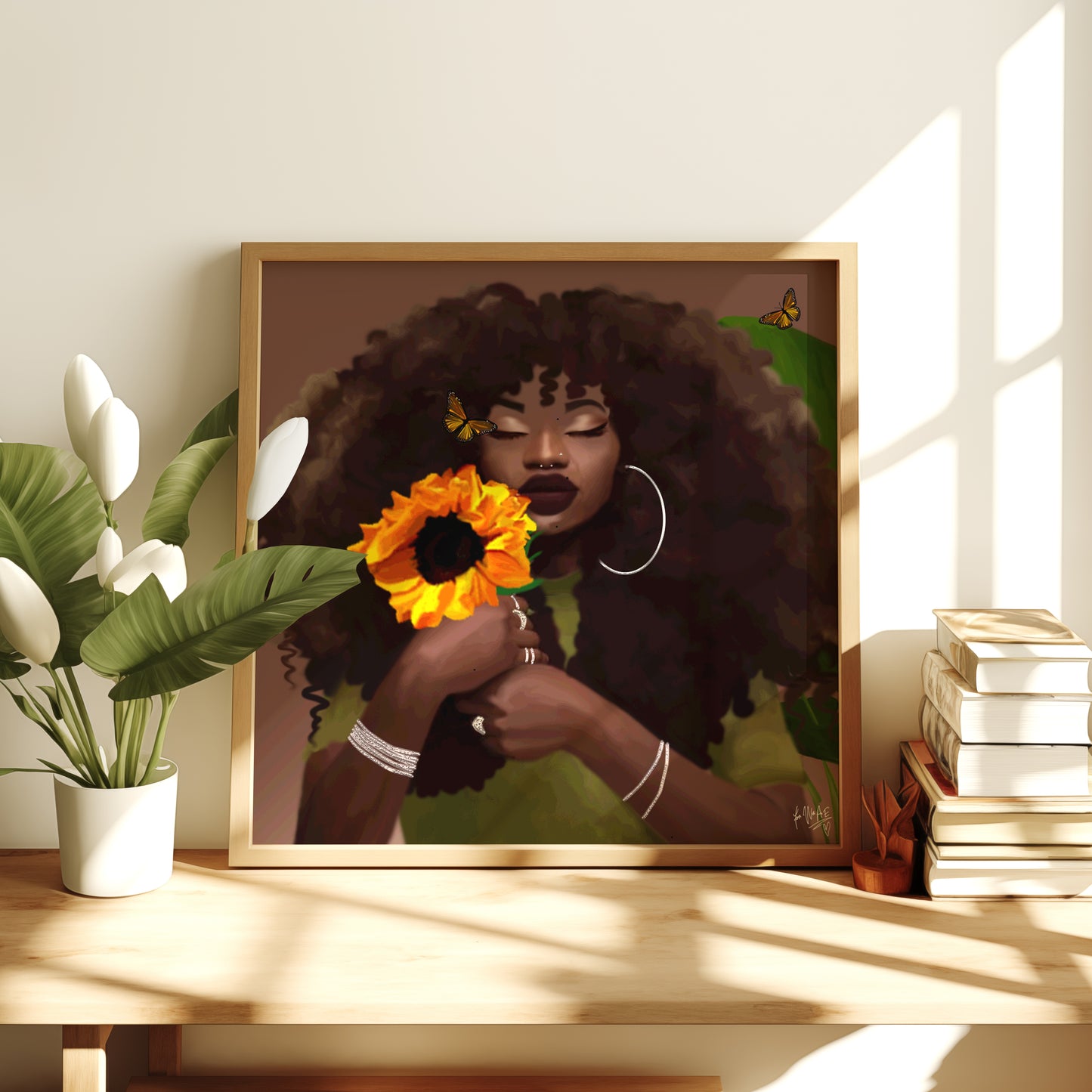 Zaire poster print
