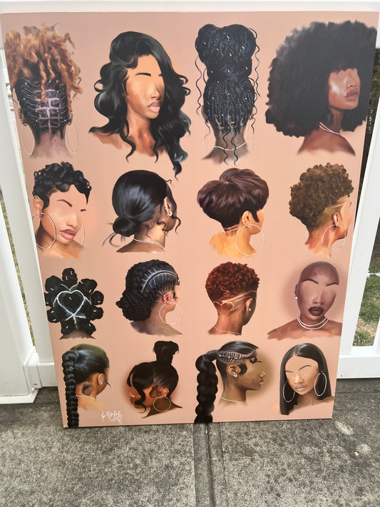 Black Girl Hair II