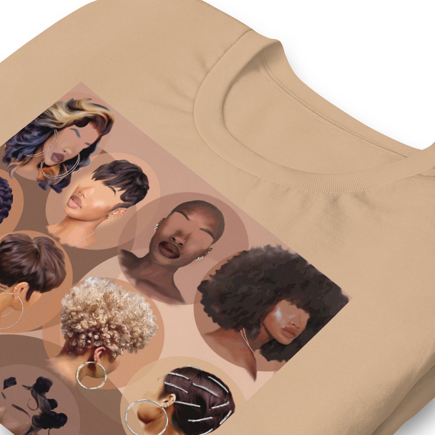 Black girl hair tee II