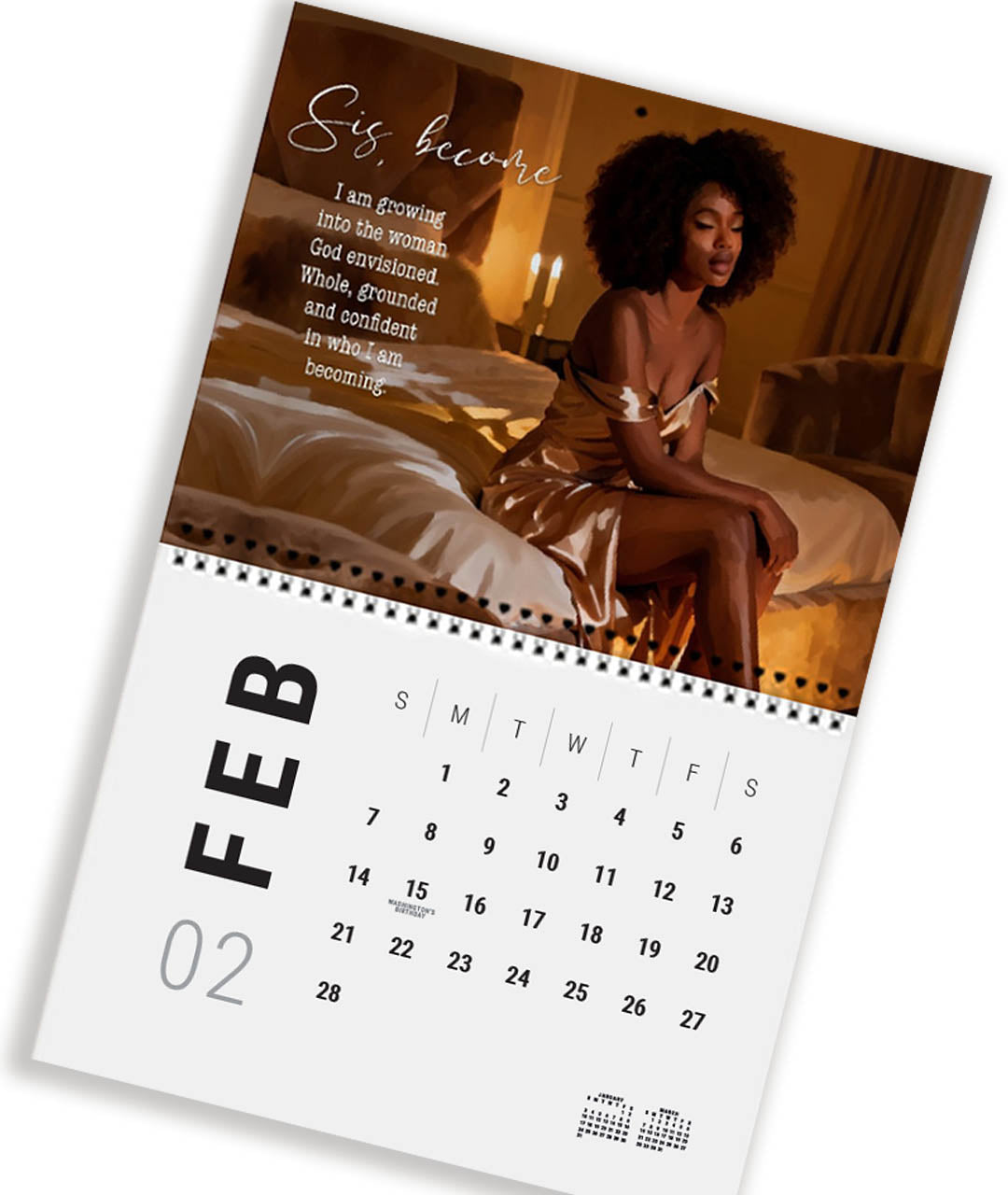 2026 Special mid year wall calendar