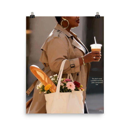 Fresh start poster print