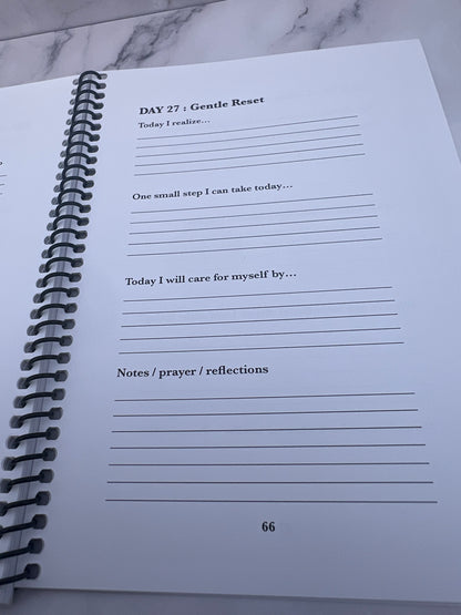 Coming Home to Myself : A 30 day reset journal