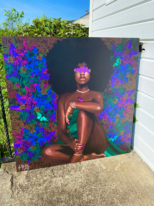Midnight Muse canvas print