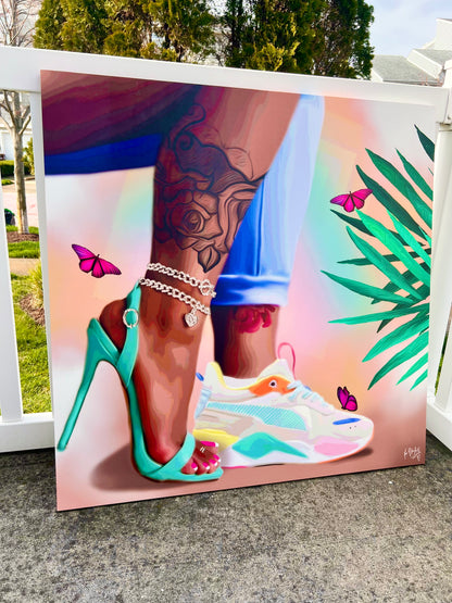 Mood Switch canvas print