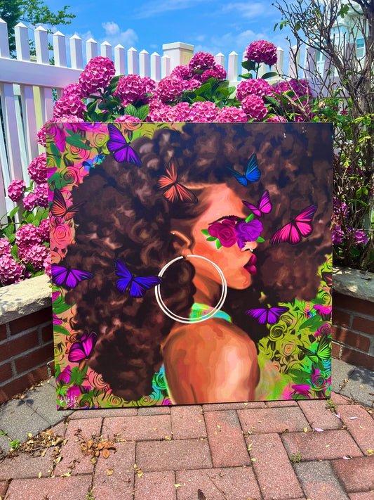 Ayahnah canvas print