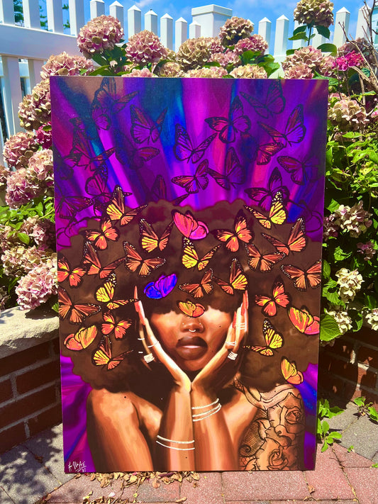 Lady Free IIII canvas print