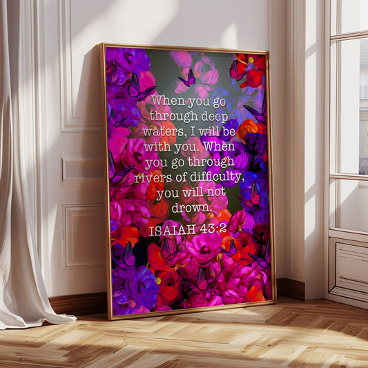 Isaiah poster print
