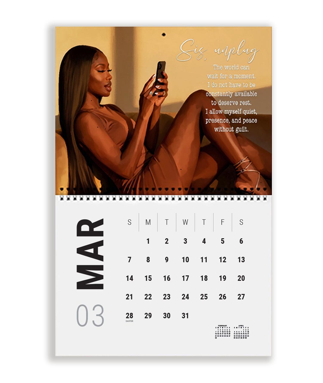 2026 Special mid year wall calendar