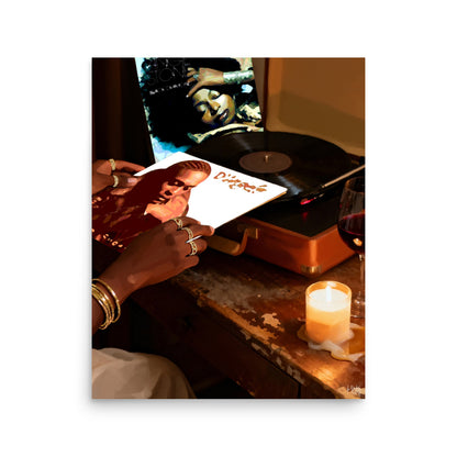 Neo soul vibes poster print