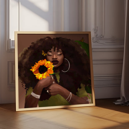 Zaire poster print