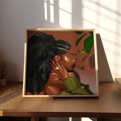 Abrielle poster print