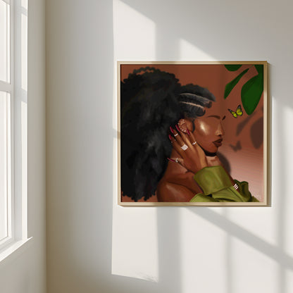 Abrielle poster print