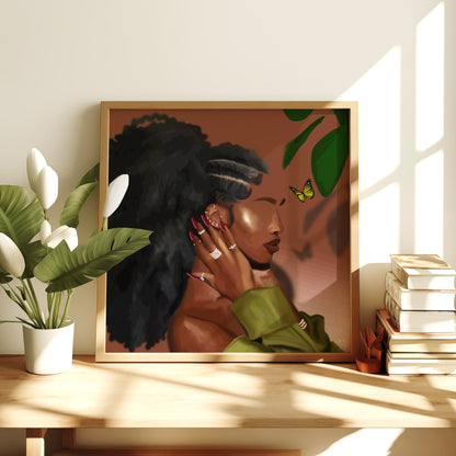 Abrielle poster print