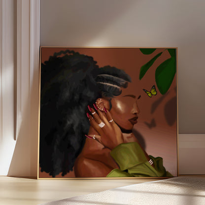 Abrielle poster print