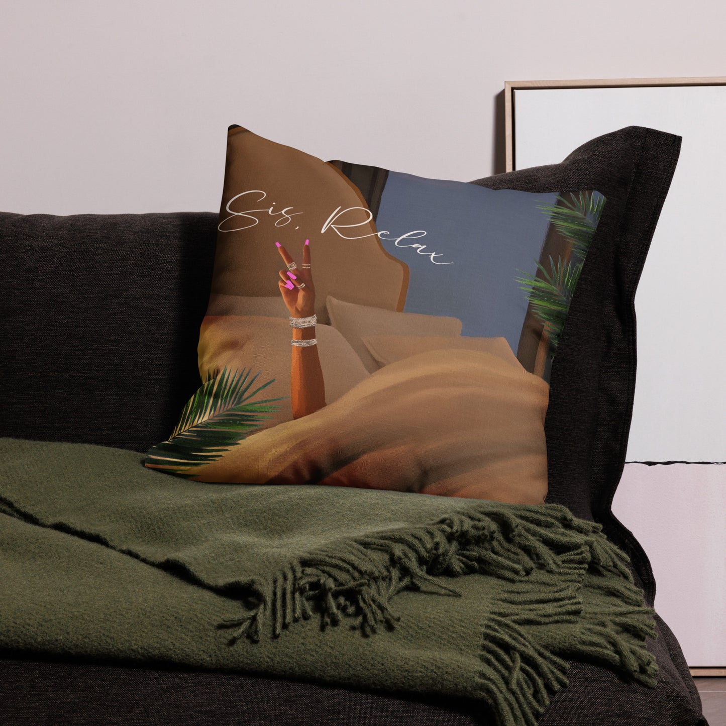 Sis, relax pillow