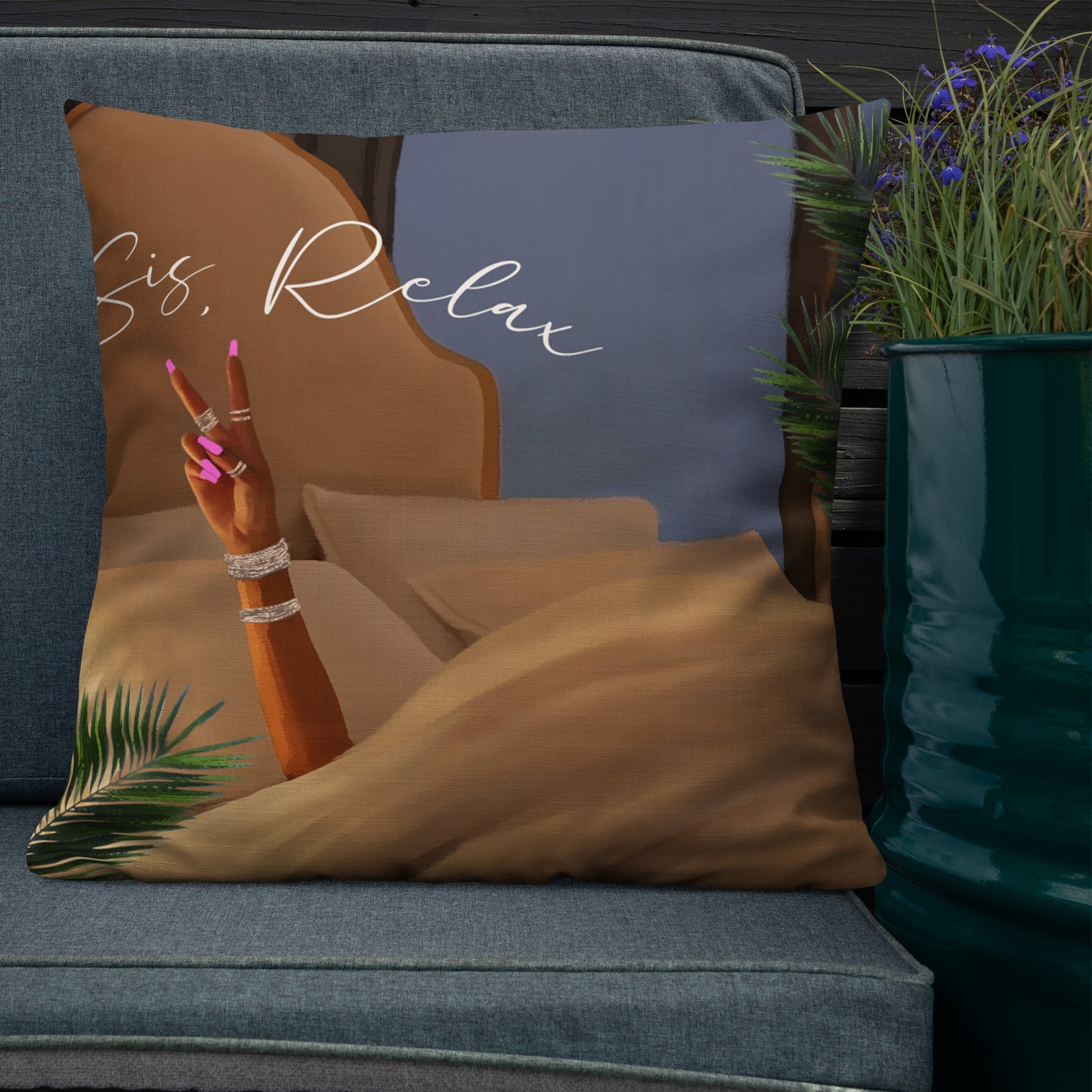 Sis, relax pillow