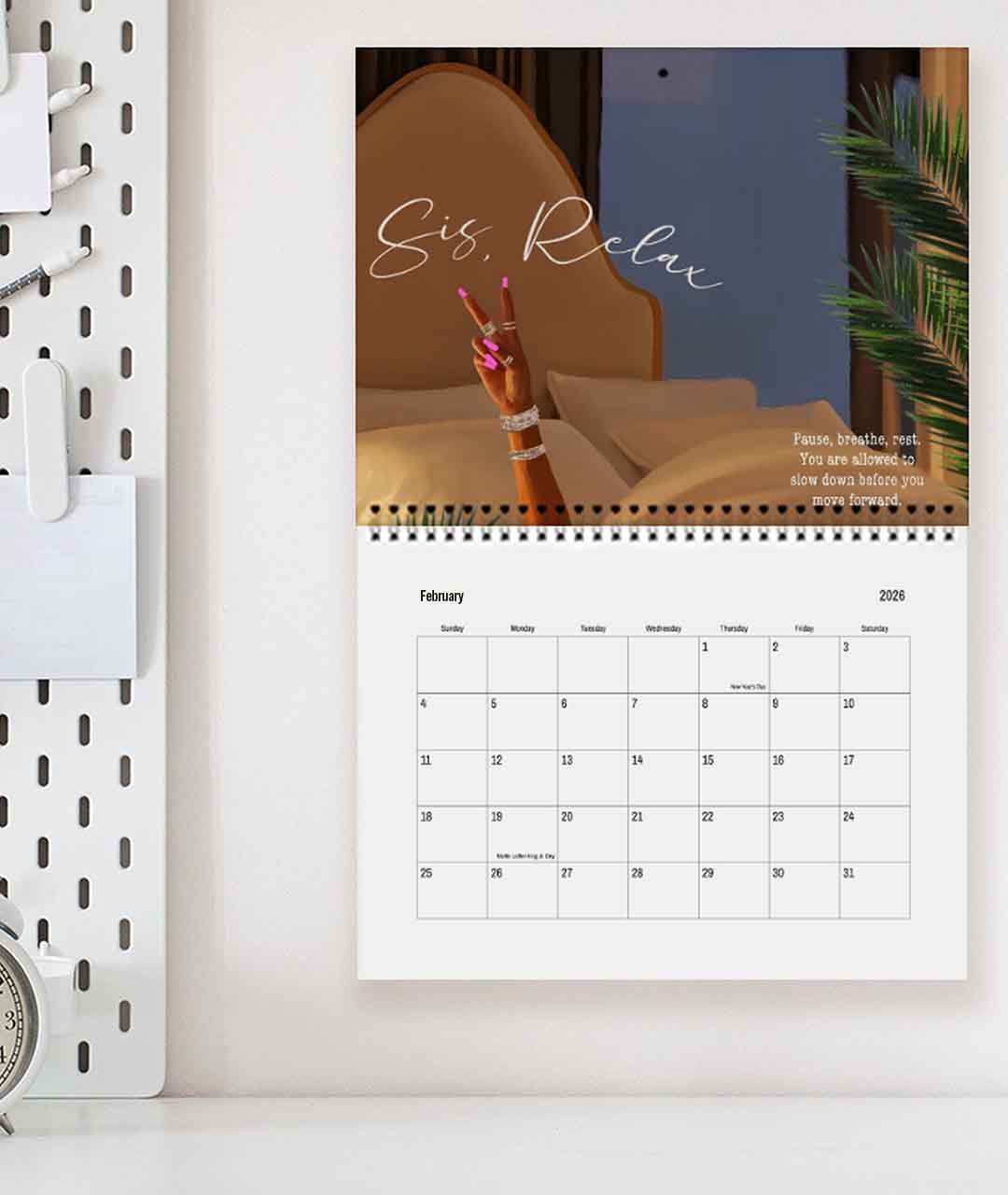 2026 Special edition wall calendar